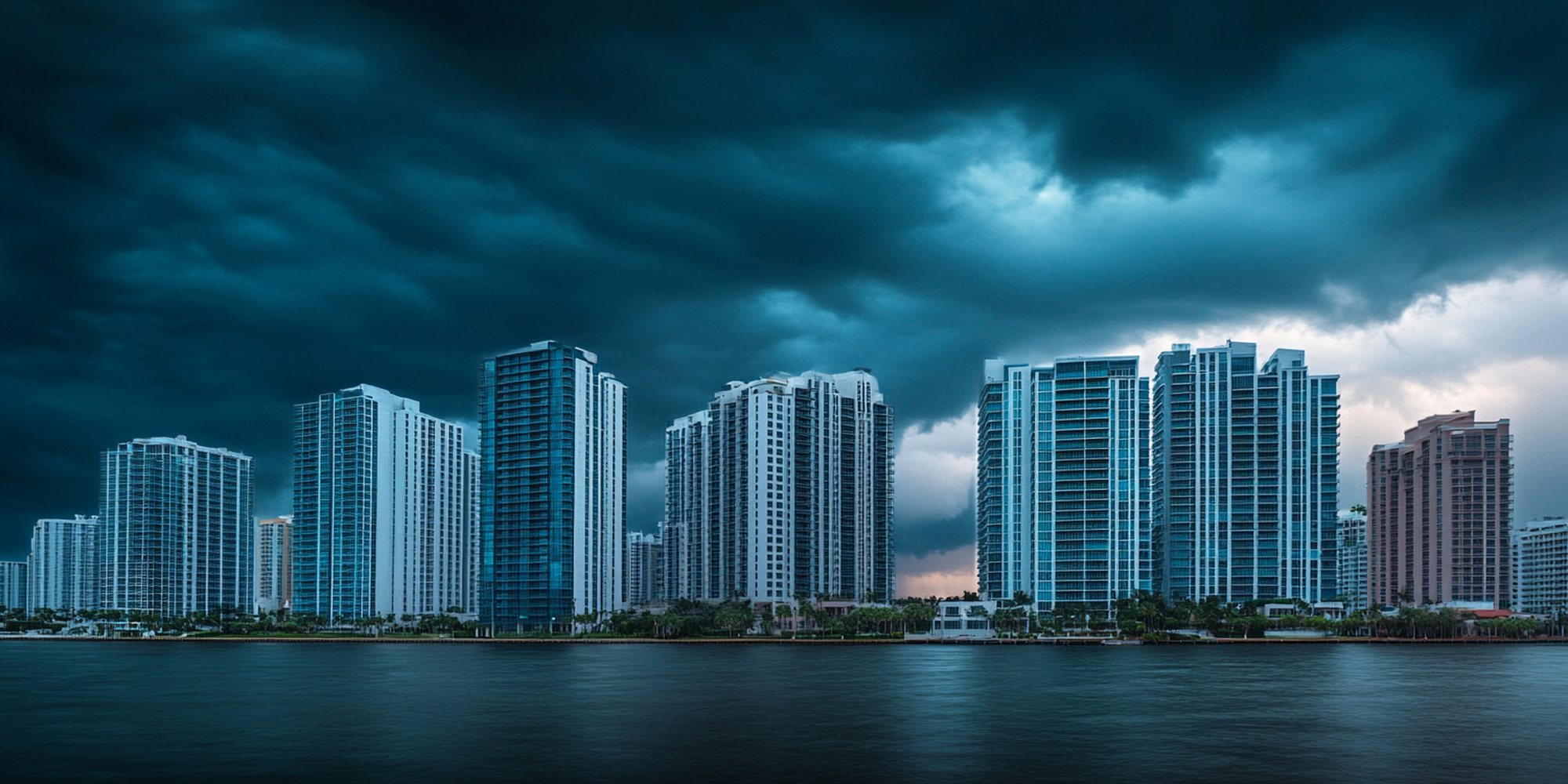 Range of coastal commercial properties: retail, office, hospitality, and warehouse